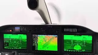 Daher TBM 930 - Rainy RNAV Approach into KWBW