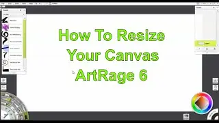 How to Resize a Canvas ArtRage 6 #Shorts