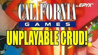 WORST CONTROLS EVER! RETRO RAGE: California Games