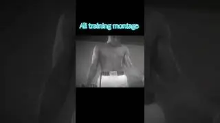Ali training montage. #music #boxing #edit #fyp #shorts