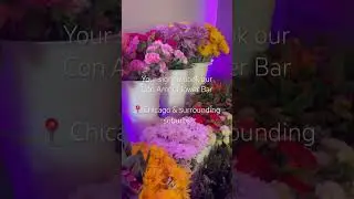 Your sign to book a flower bar for your next event 💐 #flowerbar