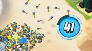 Trying out Grenadiers on my starting over account in Boom Beach!