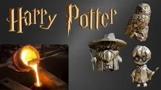 Making Bronze Harry Potter Characters | Metal Casting