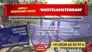 Top Pub Crawl Routes for Backpackers in Amsterdam