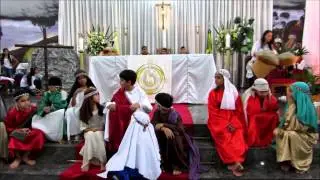 Encenação Infantil da Paixão e Morte de Jesus Cristo