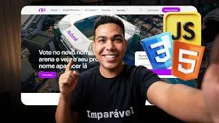 Creating the Nubank website from scratch | HTML, CSS, and JavaScript in practice
