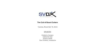 The Cult of Board Culture: Unlocking the Secrets to Effective Governance