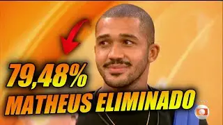 🔴 MATHEUS &Eacute; ELIMINADO COM 79,48% DOS VOTOS E DESABAFA NO BATE-PAPO BBB26 AO VIVO AGORA