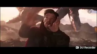 capturing Thanos and taking gauntlet off