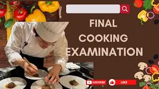 Culinary School Final Practical Exam | Behind the Scenes of Real Chef Training. #food #cooking
