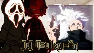 Slashers React to Gojo Satoru as Priest / Exorcist || JJK || Gacha React