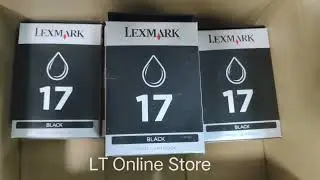 Lexmark 17 Ink Cartridge, Black, 10N0217