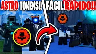 COMO CONSEGUIR ASTROS TOKENS FACIL Y RAPIDO !!  Roblox Skibidi Toilet Blockade Battlefront