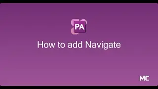 Power Apps for Figma - navigate property