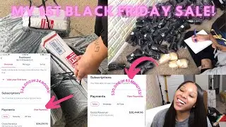 I MADE $30,000 in 45 MINUTES! MY 1ST BLACK FRIDAY AS AN ENTREPRENEUR!