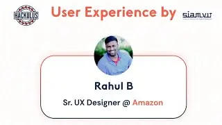 User Experience By Rahul B