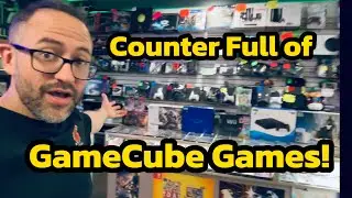 A Counter FULL of GameCube Games!
