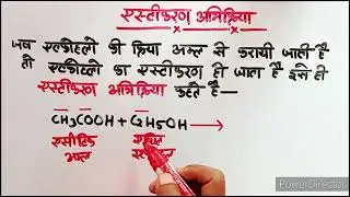 esterification reaction