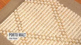 PORTO WOOL SISAL CARPET STAIR TREADS