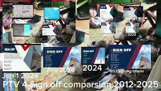 PTV4 Sign off 2012-2025