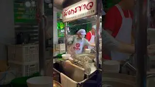 Street food Bangkok. Уличная еда Бангкок. Cinematic effect