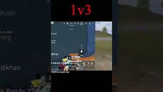 Learn how to stop Agressive push from opponent | Insane 1v3 by Grassroot | Insane Fight |