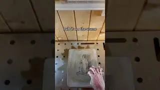 Etching the litho stone