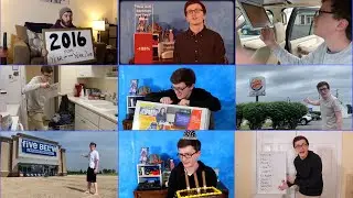 scott the woz but it's every outro gag in season 3