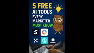 5 Free AI Tools Every Marketer Must Know in 2025 🤖 Game Changers