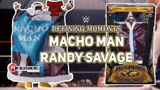 WWE FIGURE INSIDER: Macho Man Randy Savage (w/ Robe) - WWE Defining Moments Wrestling Figure