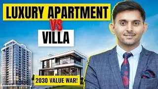 Sky-High Luxury Apartment or Private Villa with Garden &ndash; Which Will Win by 2030 ? #valuepersqft