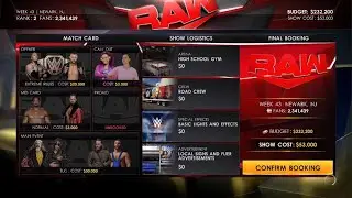 WWE 2K22 MyGm Max Ghost Vs Benery Part 5