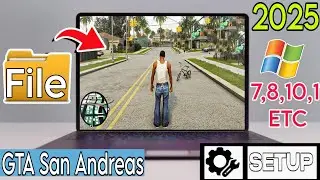 HOW TO EXTRACT GTA SAN ANDREAS ZIP FILE ON YOUR PC | LAPTOP WINDOWS 7,8,10,11 | 2025 Full Process