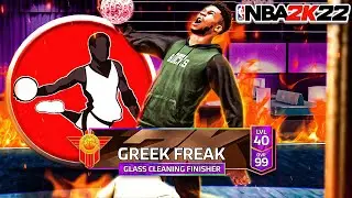 This GIANNIS ANTETOKOUNMPO BUILD is a VC GLITCH on NBA 2K22