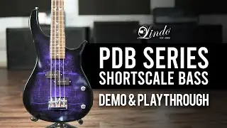 Lindo PDB Short Scale V2 Electric Bass Guitar | Demo and Playthrough