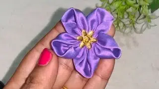 DIY: Easy Tricks Fabric FlowersMaking  | Flower Making With Cloth