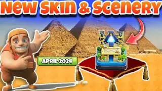 April 2024 Egypt Event Confirmed | New Hero Skin & Scenery in ( Clash of Clans ) | LimitlessYT07