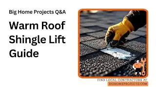 Sun-Heated Shingle Seal Lift Technique Explained