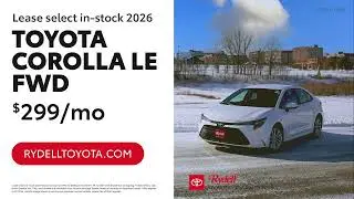 Rydel Toyota Leases Febraury 2026!