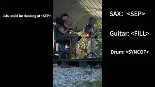 Viewing Live Music from Both a Musician&rsquo;s and a Language Model&rsquo;s Perspective