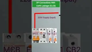 ELCB Wiring Connection | ELCB Installation | electrician near me