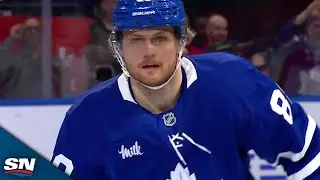 Maple Leafs' William Nylander Converts Rebound To Score Second Goal Of Game 1