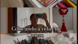 ORGANIZANDO : escrivaninha , gavetas 