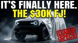 TOYOTA’S $30K LAND CRUISER! 😱 2026 FJ Official First Look & Specs Everything We Know (Price, & 4WD)