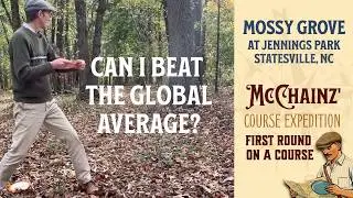 My 104th unique disc golf course; can I beat the global average!