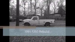 1992 Ford F250 Rebuild- 7.3 IDI Diesel 7.3 with a manual 5 speed