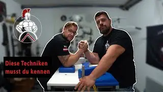 Die wichtigsten Techniken beim Armwrestling