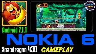 🕹️Banana Kong NOKIA 6/Android 7.1.1/Snapdragon 430 GamePlay | 📱NOKIA 6 Gaming