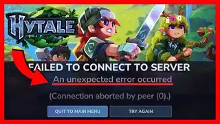 FIX Hytale Failed to Connect to Server