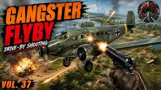 Gangsters drive-by shooting, Satisfying Plane Crashes & Crash Landings No. 37 I IL-2 Sturmovik